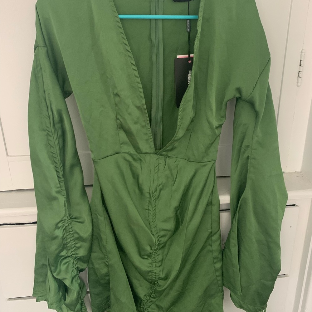 PLT green dress size (4 UK size)